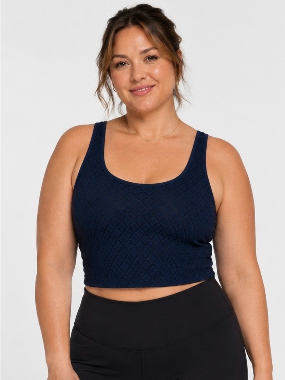 NWT Lululemon Textured Mesh Tennis Rank - Club Blue Sz XL